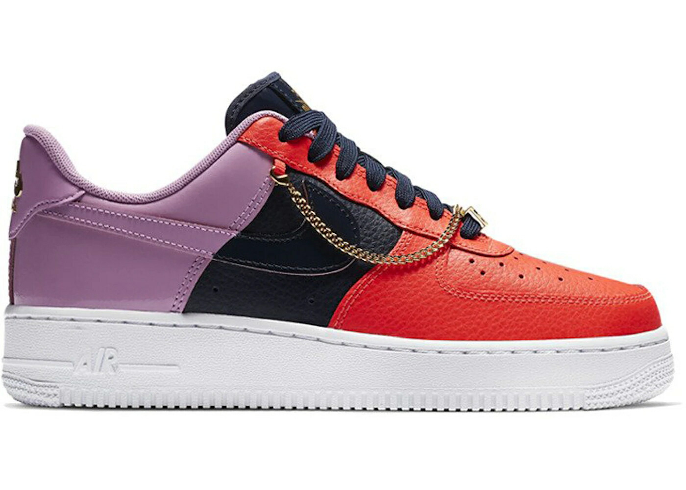 ナイキ キューバ共和国ン クリムゾン 空軍 \u002707 WOMEN\u0027S スニーカー レディース NIKE AIR FORCE 1 LOW CUBAN LINK (WOMEN\u0027S) / HYPER CRIMSON OBSIDIAN BEYOND