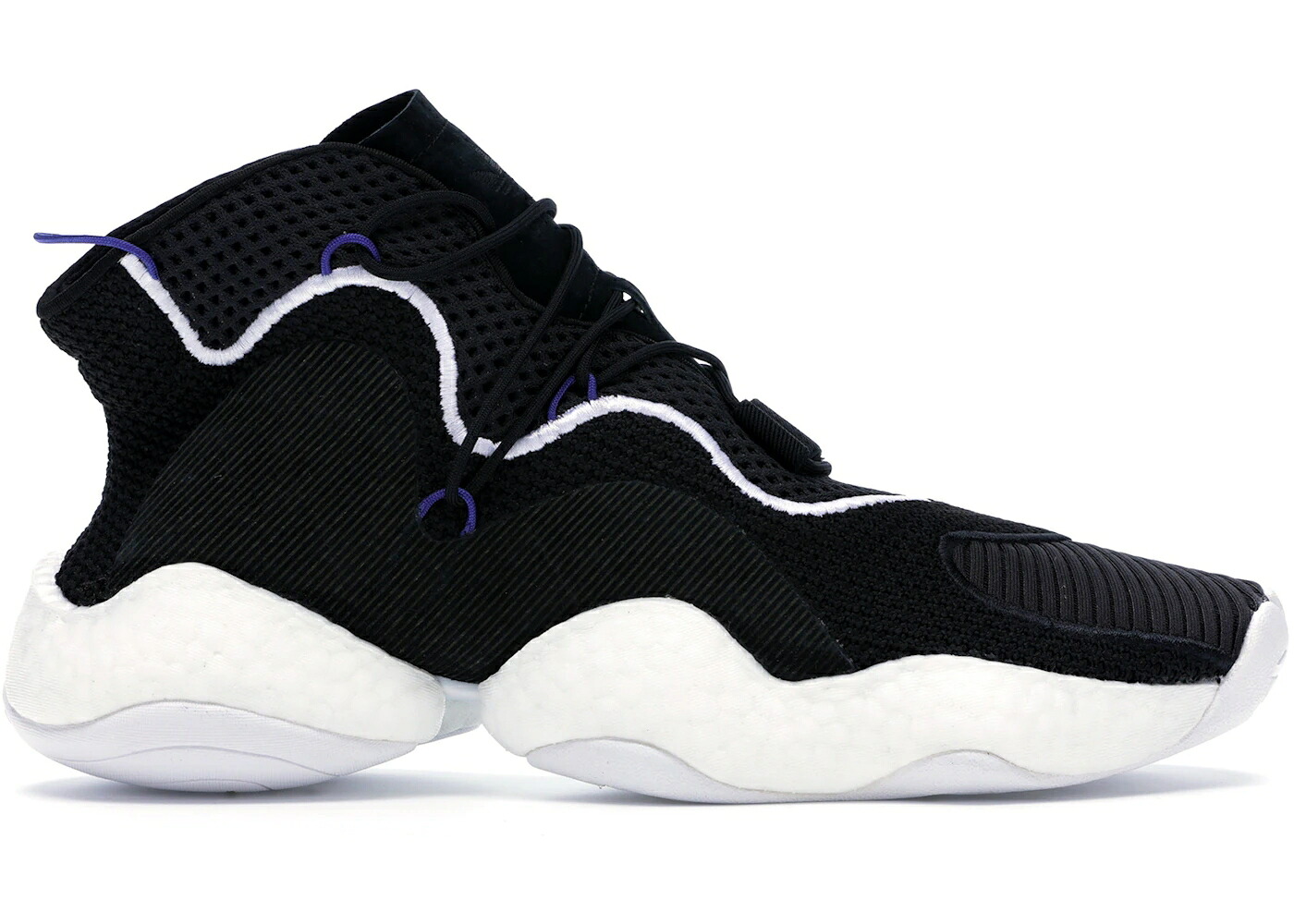 アディダス クレイジー 黒いこと 黒いこと 白いこと 白いこと 中核グループ 野球クラブ スニーカー メンズ ADIDAS CRAZY BYW LVL 1 BLACK WHITE / CORE BLACK FOOTWEAR WHITE CLUB