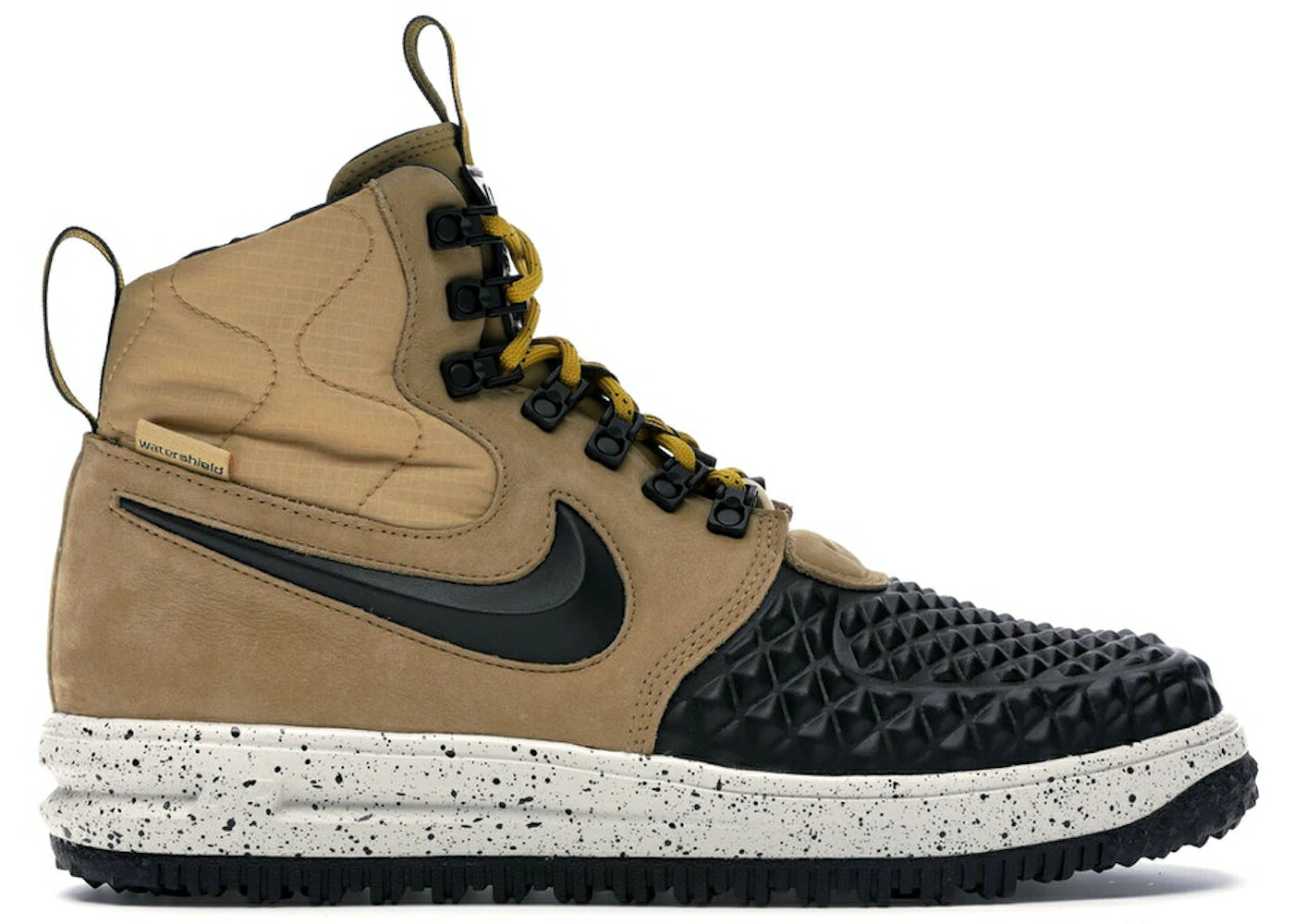 ナイキ ルーナー ルナー ゴールド 黒色 ブラック スニーカー メンズ NIKE LUNAR FORCE 1 DUCKBOOT METALLIC GOLD / METALLIC GOLD BLACK LIGHT BONE|スニケス