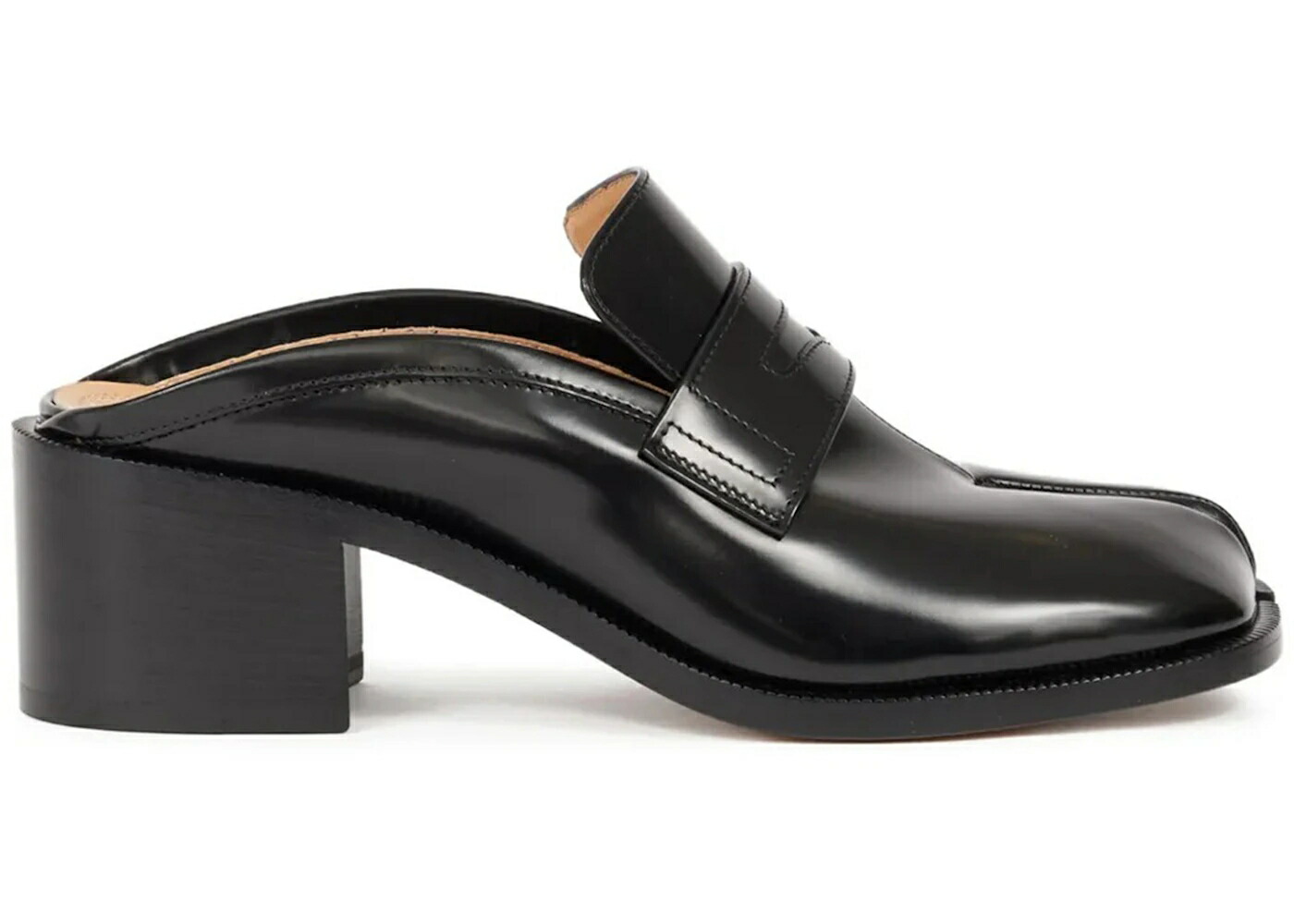 メゾンマルジェラ シティ ローファー スニーカー 黒色 ブラック WOMEN'S スニーカー レディース MAISON MARGIELA MAISON MARGIELA H55 TABI CITY LOAFER MULE BLACK (WOMEN'S) /