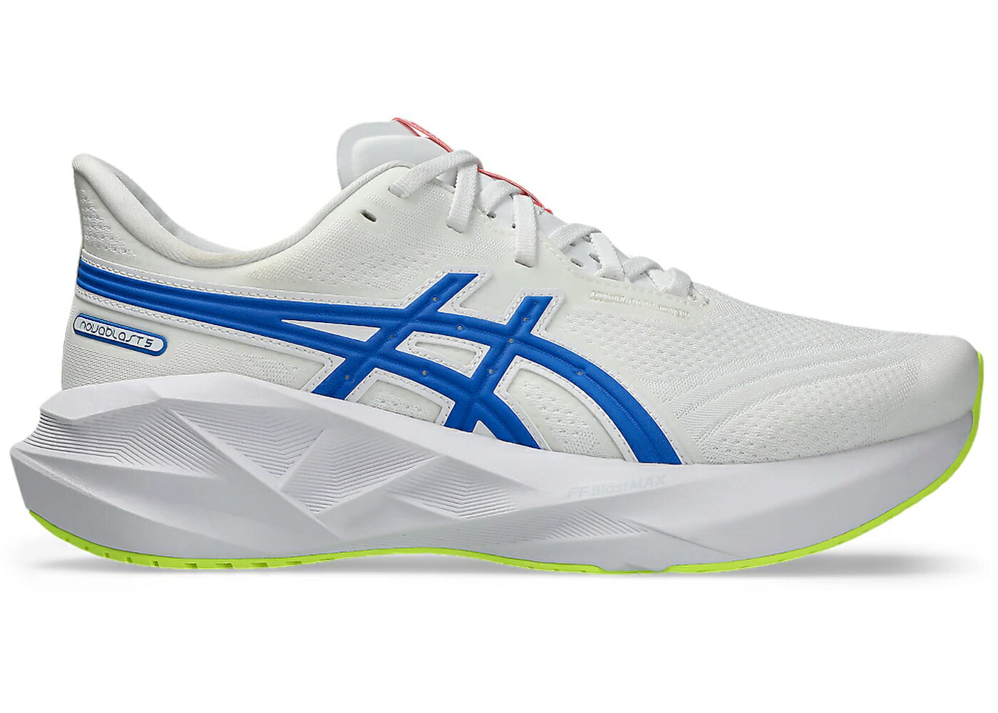 アシックス トラック クラブ 白色 ホワイト 青色 ブルー スニーカー メンズ ASICS NOVABLAST 5 TRACK CLUB WHITE TUNA BLUE / WHITE TUNA BLUE