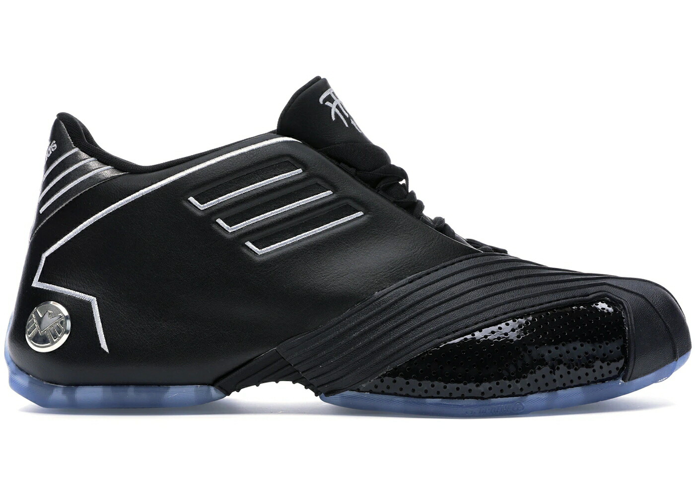 アディダス コア 黒色 ブラック 銀色 シルバー ナイト スニーカー メンズ ADIDAS TMAC 1 MARVEL NICK FURY / CORE BLACK SILVER METALLIC NIGHT