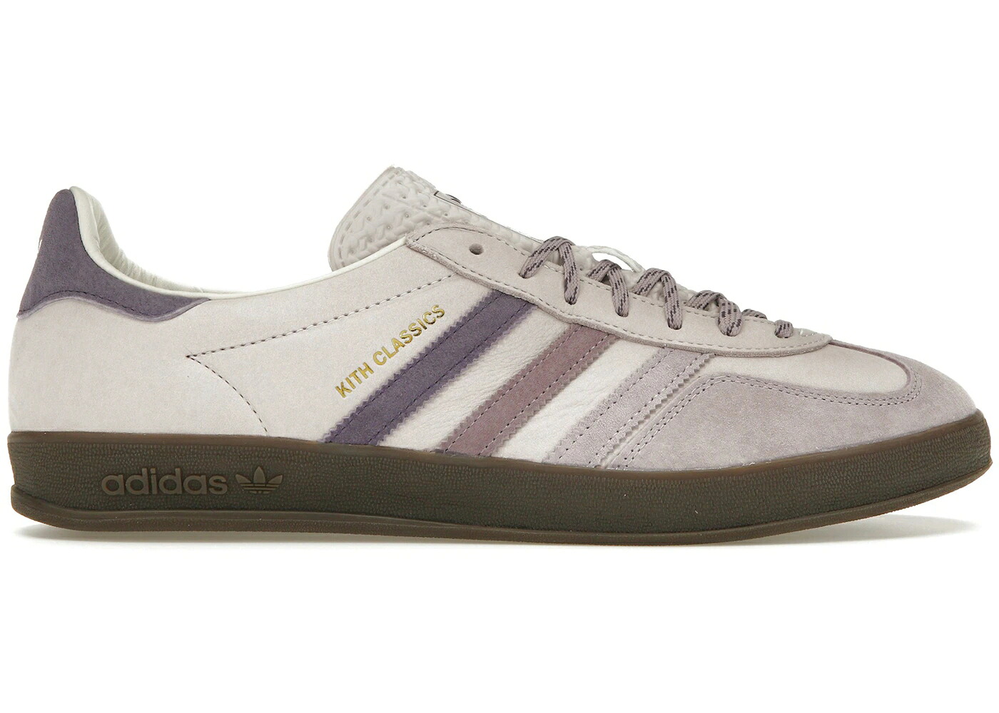 アディダス ガゼル 紫 パープル スニーカー メンズ ADIDAS GAZELLE INDOOR KITH CLASSICS ASH PURPLE / ASH PURPLE ICE PURPLE GUM