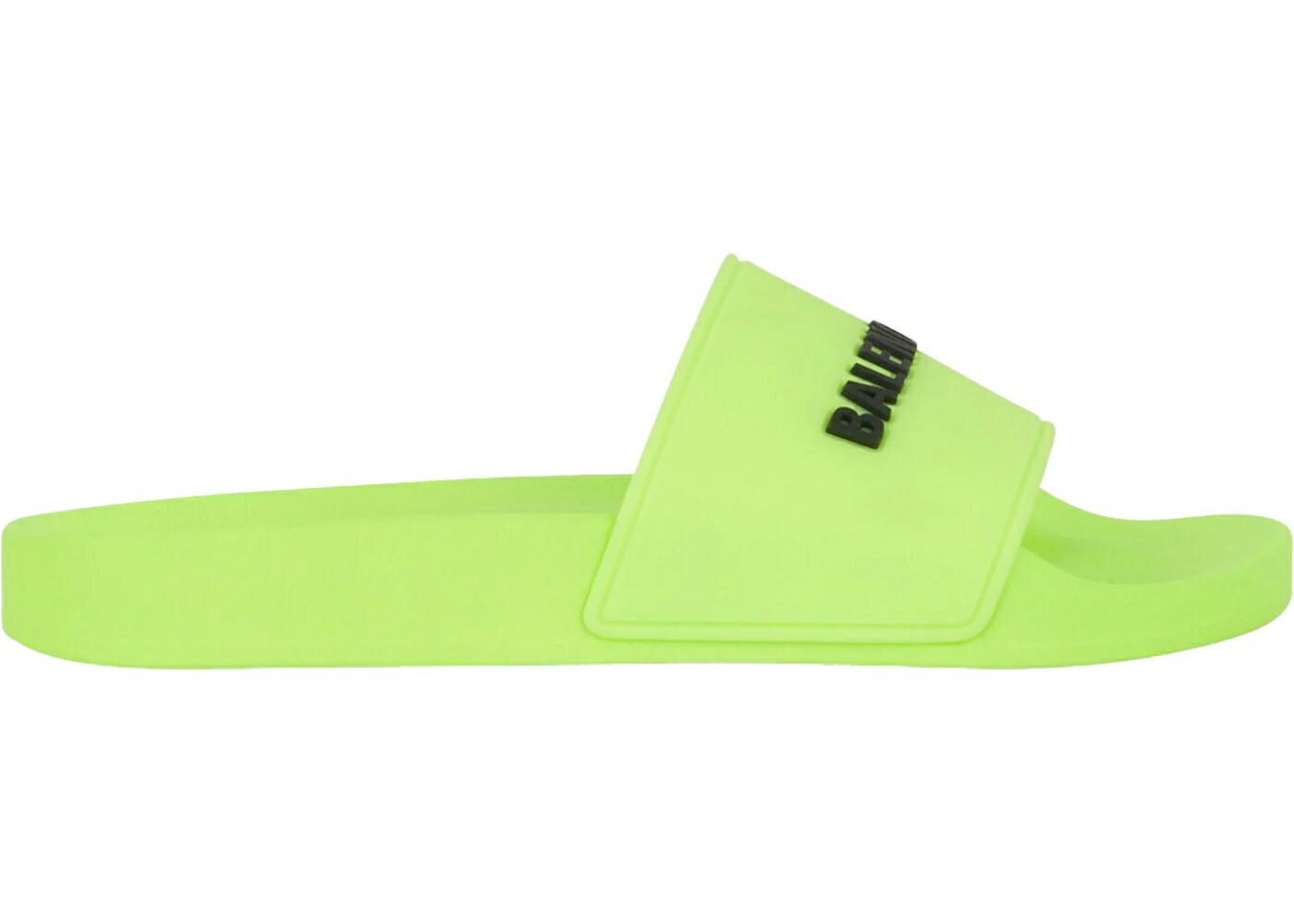 バレンシアガ スウィミングプール サンダル 黄味がかった 黄色 スニーカー メンズ BALENCIAGA POOL SLIDE FLUO YELLOW / FLUO YELLOW
