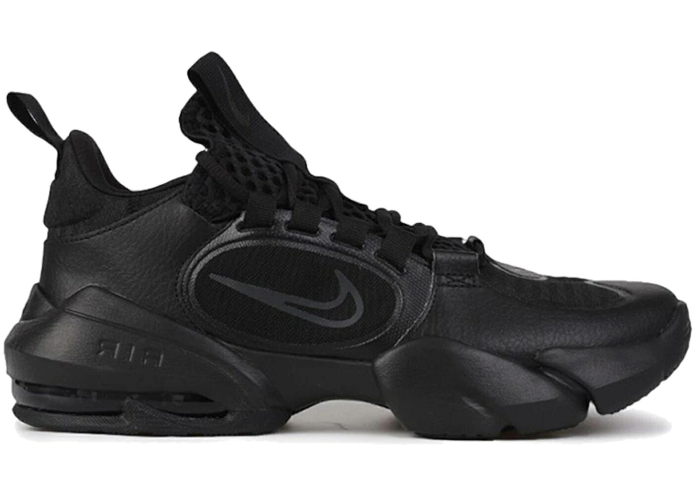 ナイキ マックス アルファ 黒いこと 黒いこと 大気圏マックス スニーカー メンズ NIKE AIR MAX ALPHA SAVAGE 2 TRIPLE BLACK / BLACK BLACK BLACK