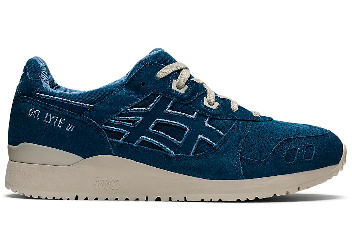 アシックス 先だつものともし火 藍色 インディゴ 薄墨色 薄墨色 スニーカー メンズ ASICS GEL-LYTE III OG LIGHT INDIGO SMOKE GREY / LIGHT INDIGO SMOKE GREY