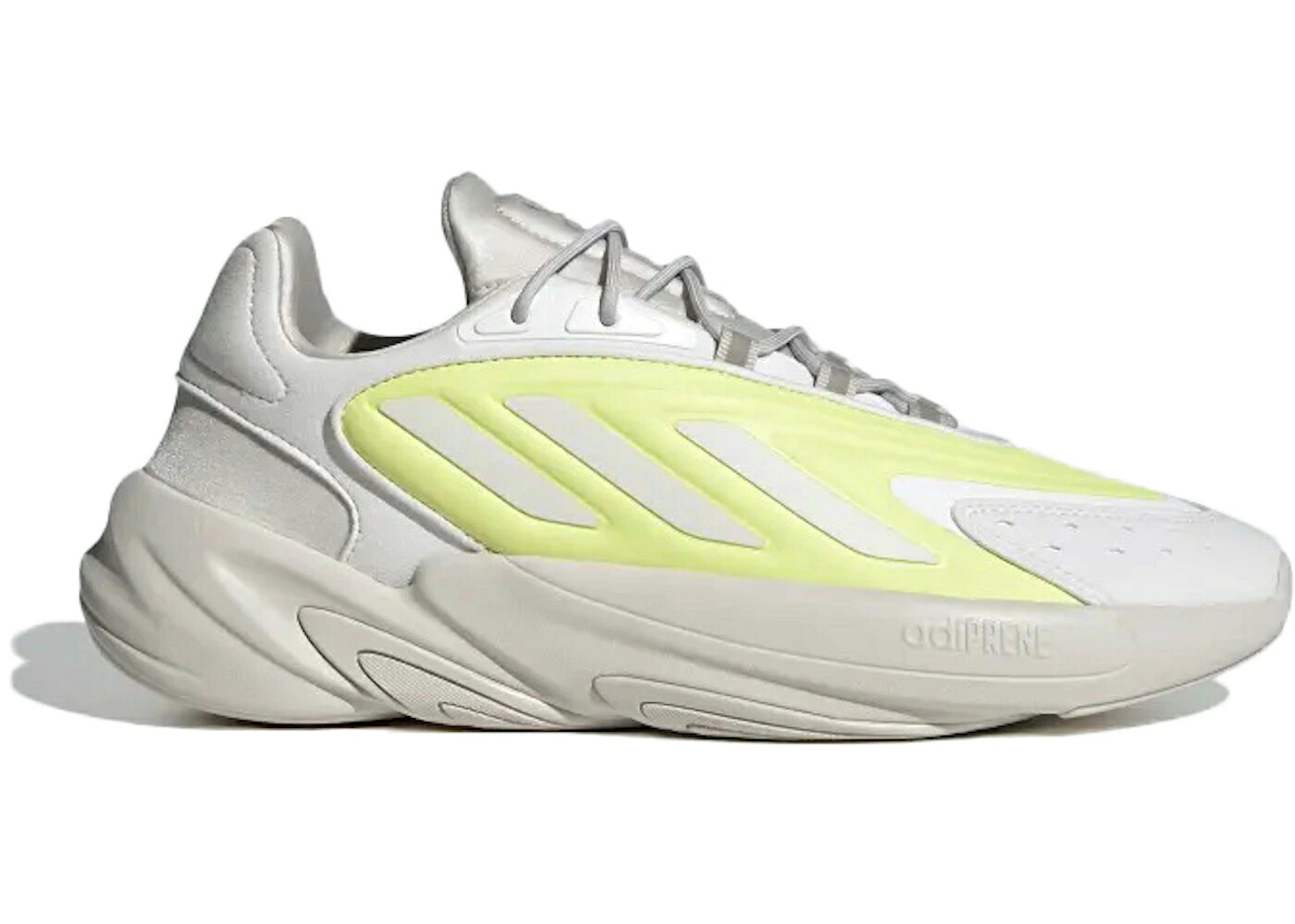 アディダス 白色 ホワイト 黄色 イエロー 灰色 グレー スニーカー メンズ ADIDAS OZELIA CLOUD WHITE PULSE YELLOW / CLOUD WHITE PULSE YELLOW GREY