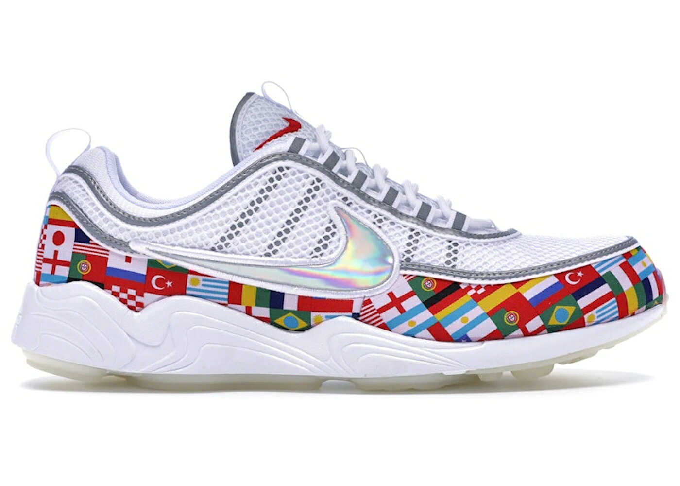 ナイキ ズーム 白色 ホワイト スニーカー メンズ NIKE AIR ZOOM SPIRIDON 16 NIC / WHITE MULTI COLOR|スニケス