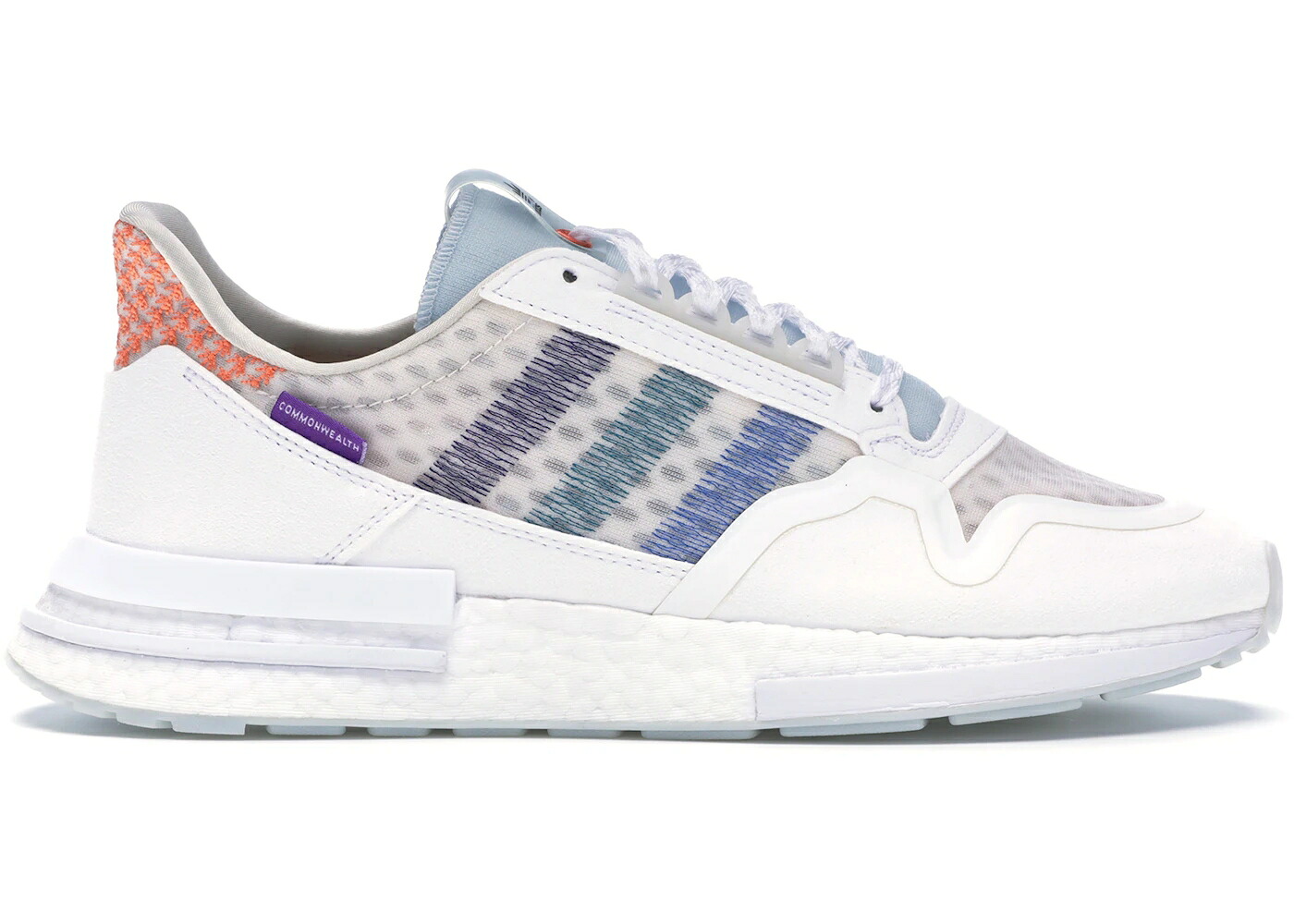 アディダス 白いこと 白いこと スニーカー メンズ ADIDAS ZX 500 RM COMMONWEALTH / FOOTWEAR WHITE CLEAR MINT