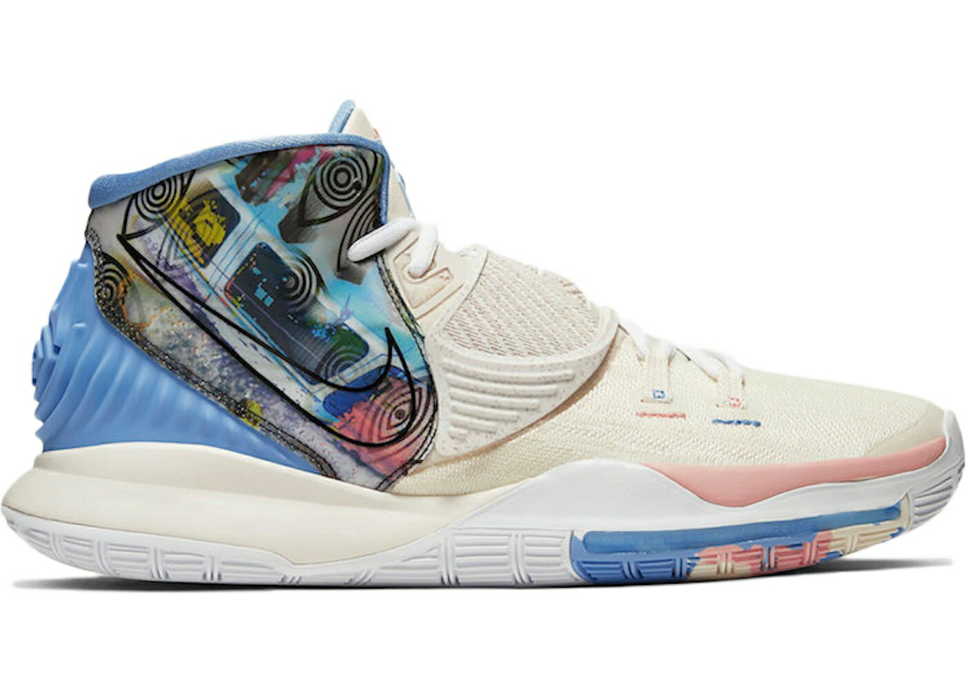 ナイキ カイリー コレクション ロサンゼルス スニーカー メンズ NIKE KYRIE 6 PREHEAT COLLECTION LOS ANGELES / MULTI COLOR MULTI COLOR