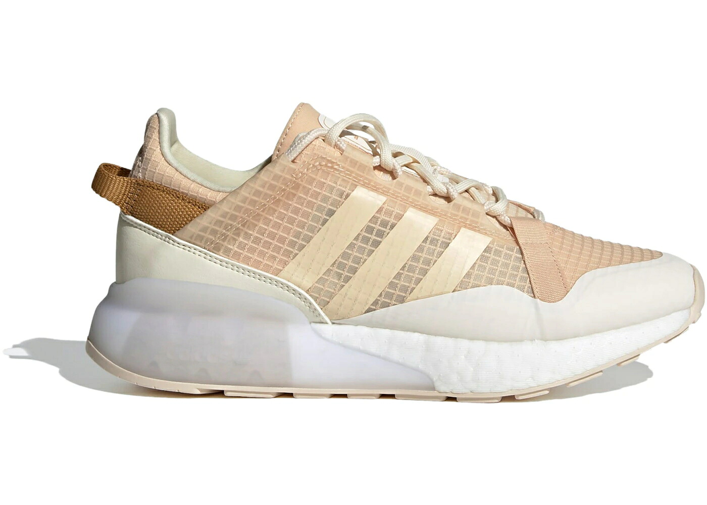 アディダス ブースト 象牙色 皮膚軟化剤 WOMEN\u0027S スニーカー レディース ADIDAS ZX 2K BOOST HALO AMBER (WOMEN\u0027S) / HALO AMBER HALO IVORY CREAM