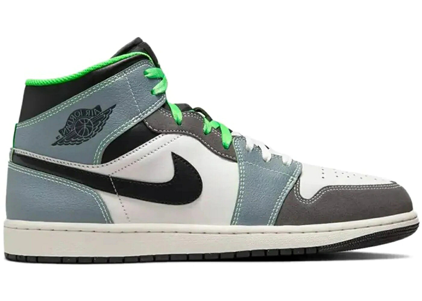 ナイキ ジョーダン ミッド 薄墨色 薄墨色 冷やりとした スニーカー メンズ JORDAN 1 MID CASA 93 SEINE-SAINT-DENIS / IRON GREY COOL GREY PHANTOM