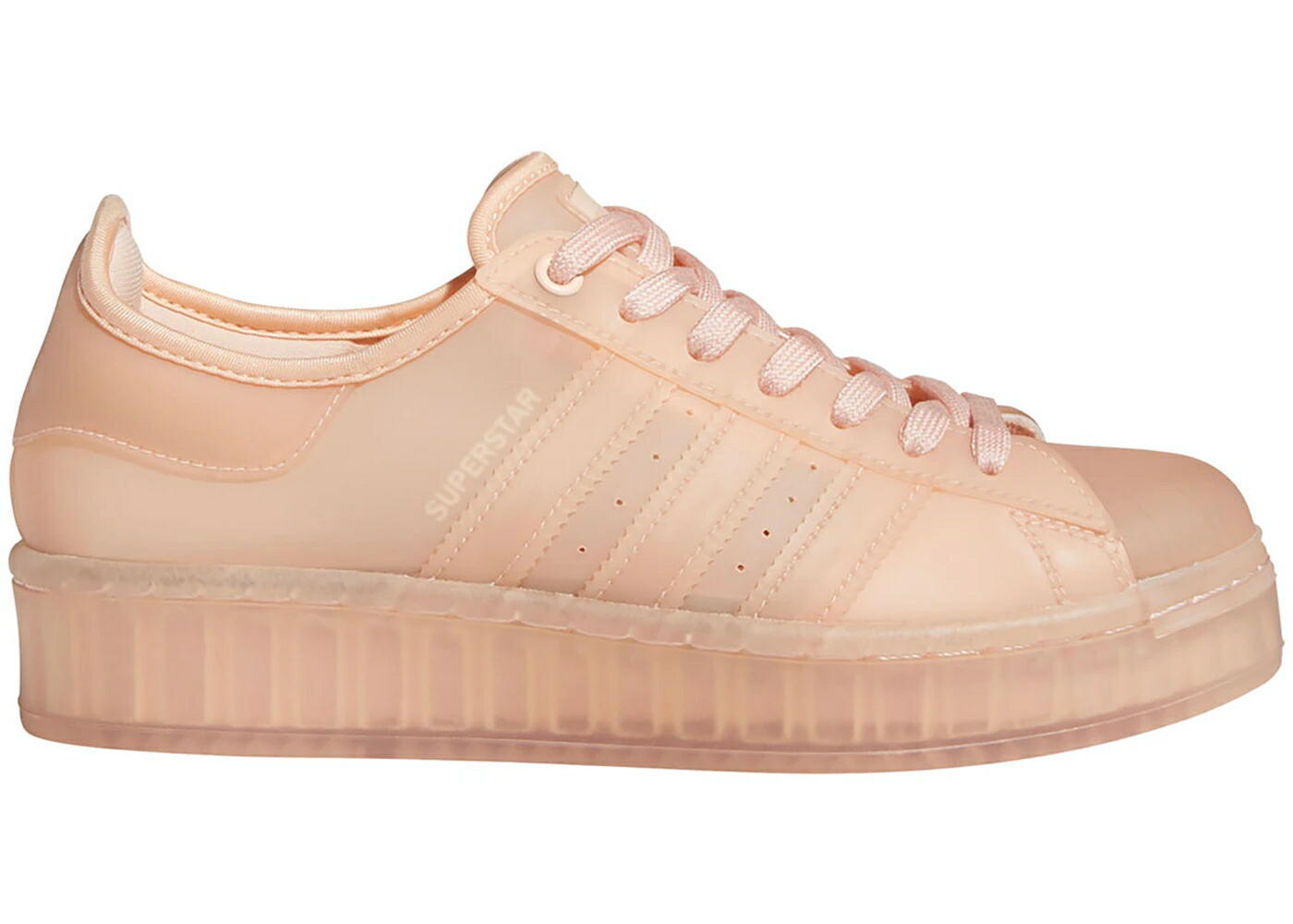 アディダス はやりっ児 サクラ色 WOMEN\u0027S スニーカー レディース ADIDAS SUPERSTAR JELLY VAPOUR PINK (WOMEN\u0027S) / VAPOUR PINK VAPOUR PINK FOOTWEAR