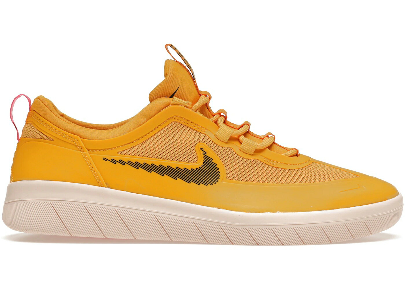 ナイキ エスビー 無償性 サクラ色 ブラジャー同盟罷業 黒いこと 黒いこと スニーカー メンズ NIKE SB NYJAH FREE 2 POLLEN / POLLEN PINK BLAST BLACK