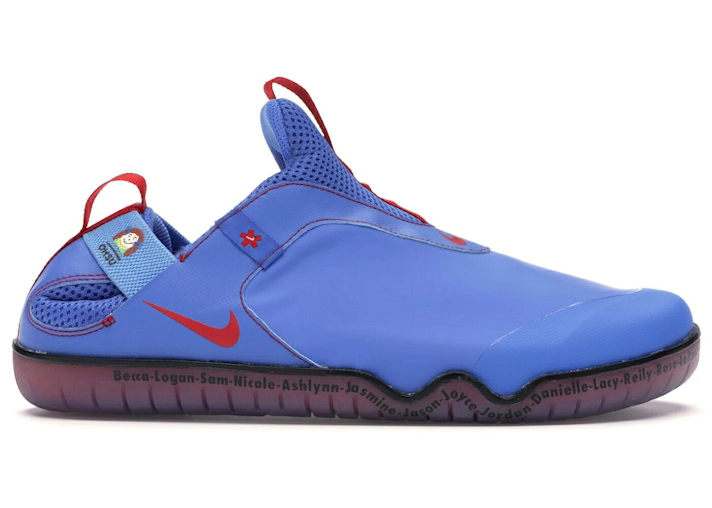 ナイキ ズーム 青色 ブルー スニーカー メンズ NIKE AIR ZOOM PULSE DOERNBECHER ETHAN ELLIS / BLUE CRYSTAL BLUE CRYSTAL