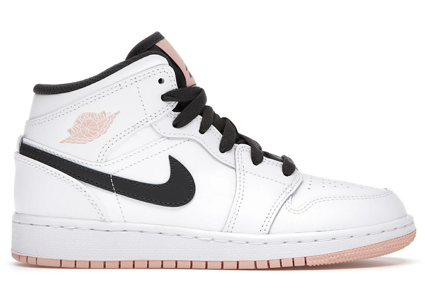 ナイキ ジョーダン ミッド 橙 オレンジ色 白いこと 白いこと お坊っちゃん キッズ JORDAN 1 MID ARCTIC ORANGE (GS) / WHITE ANTHRACITE ARCTIC ORANGE もの言う花 マタニティ スニーカー