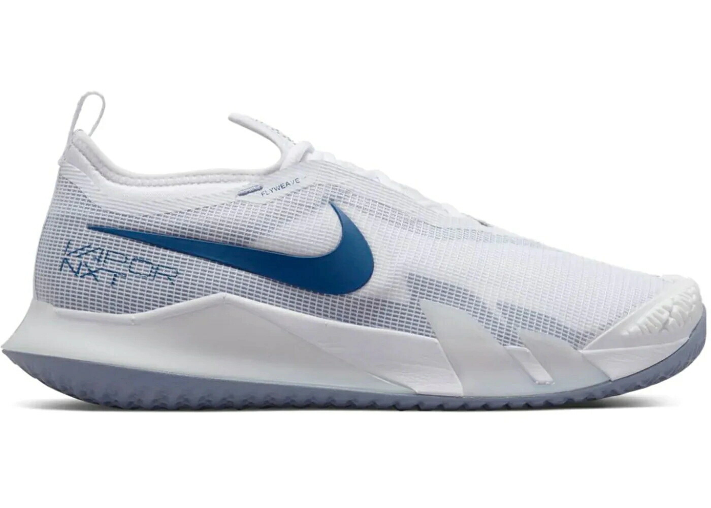 ナイキ コート リアクト 白色 ホワイト 紺色 ネイビー スニーカー メンズ NIKE COURT REACT VAPOR NXT HC WHITE MYSTIC NAVY / WHITE MYSTIC NAVY ASHEN SLATE