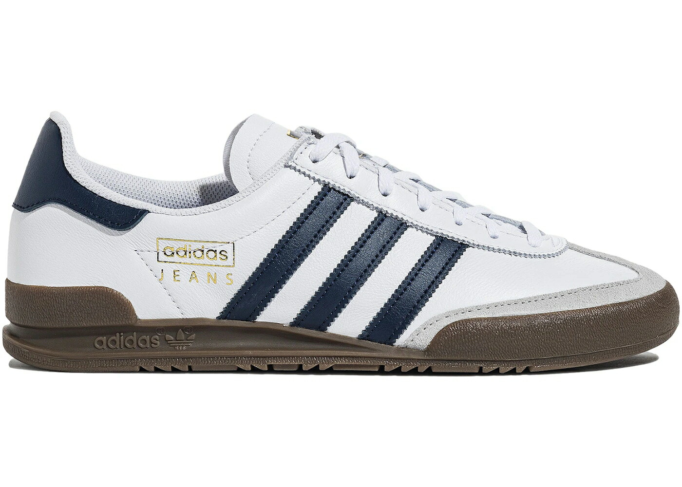 アディダス ジーンズ 白色 ホワイト 紺色 ネイビー スニーカー メンズ ADIDAS JEANS WHITE COLLEGIATE NAVY GUM / CLOUD WHITE COLLEGIATE NAVY GUM