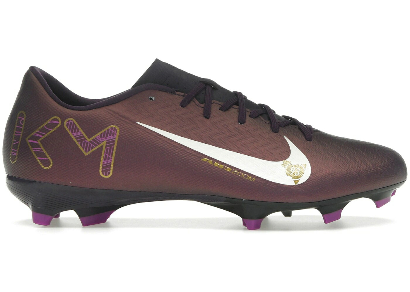 ナイキ ズーム アカデミー グランド 紫 パープル アイボリー スニーカー メンズ NIKE ZOOM MERCURIAL VAPOR 16 ACADEMY FG/MG KYLIAN MBAPP GRAND PURPLE / GRAND PURPLE PALE IVORY