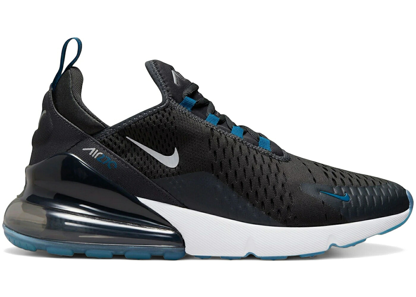ナイキ マックス 青色 ブルー 白色 ホワイト エアマックス スニーカー メンズ NIKE AIR MAX 270 ANTHRACITE INDUSTRIAL BLUE / ANTHRACITE INDUSTRIAL BLUE WHITE