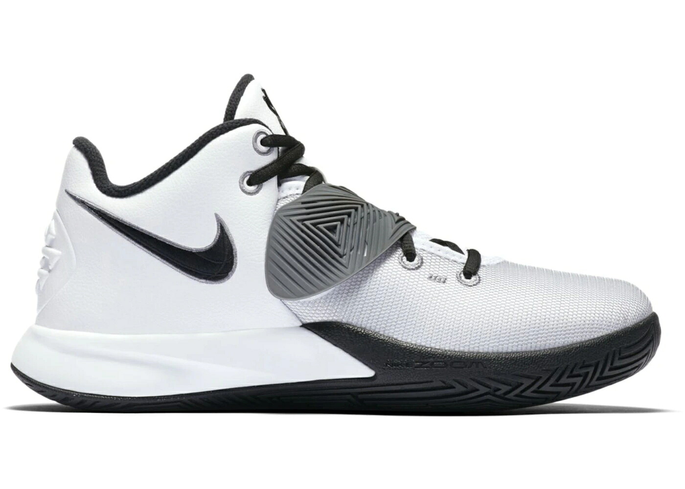 ナイキ カイリー フライトラップ 白色 ホワイト クール 灰色 グレー 黒色 ブラック スニーカー メンズ NIKE KYRIE FLYTRAP 3 WHITE COOL GREY / WHITE COOL GREY BLACK