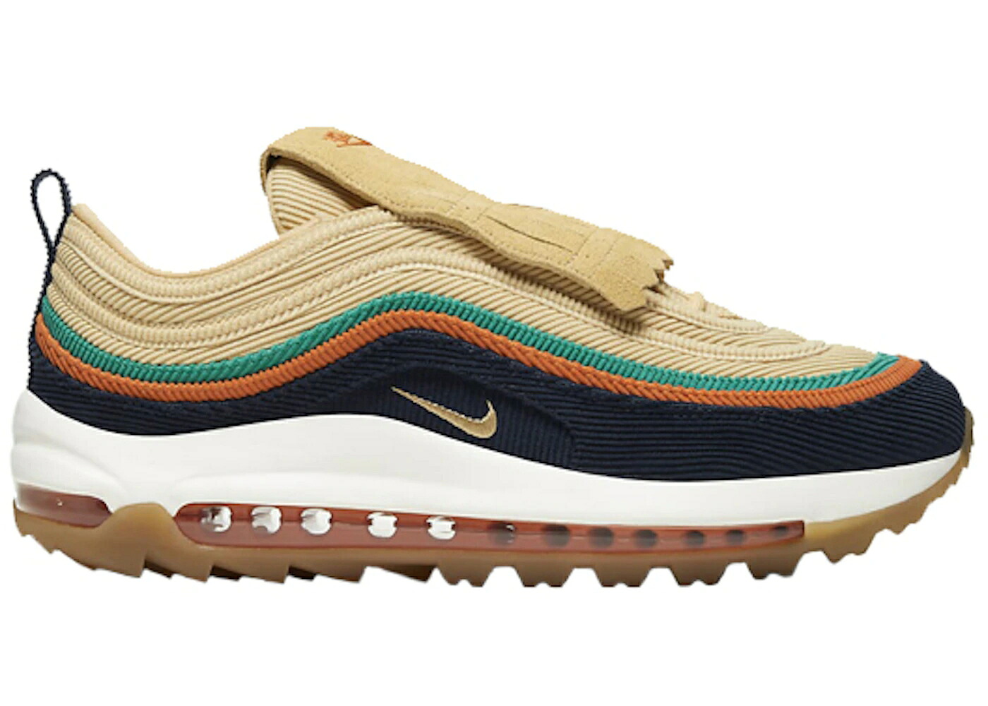 ナイキ マックス ゴルフ ゴールド 大気圏マックス スニーカー メンズ NIKE AIR MAX 97 GOLF NRG OBSIDIAN CELESTIAL GOLD / OBSIDIAN CELESTIAL GOLD STARFISH