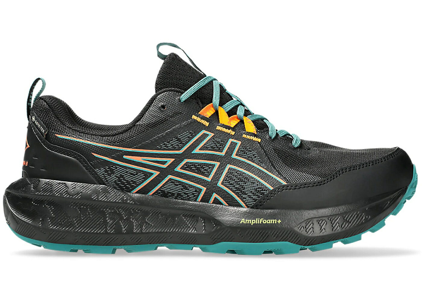 アシックス 黒色 ブラック スニーカー メンズ ASICS GEL-SONOMA 8 GTX BLACK RAINY LAKE / BLACK RAINY LAKE