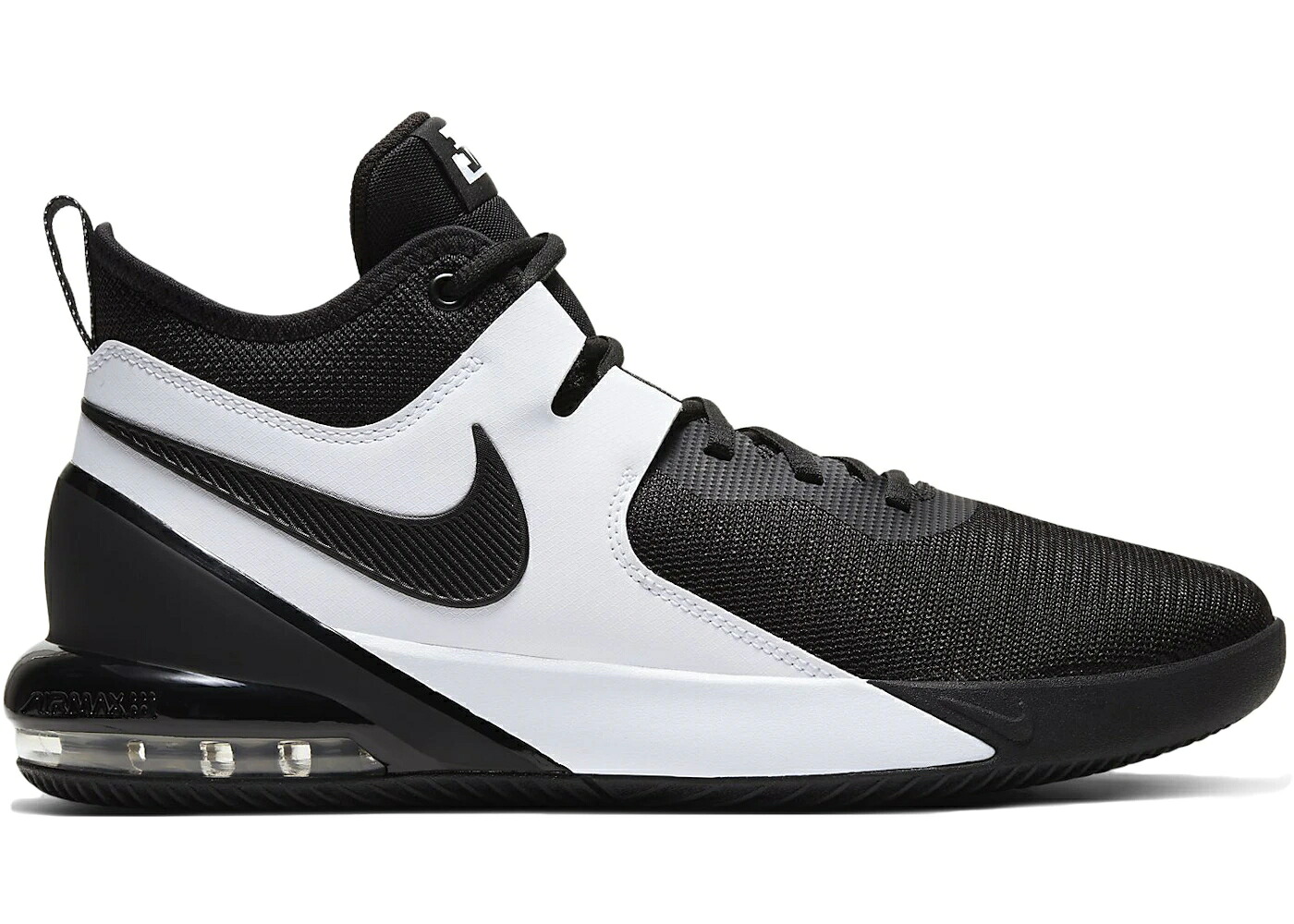 ナイキ マックス インパクト 黒色 ブラック 白色 ホワイト エアマックス スニーカー メンズ NIKE AIR MAX IMPACT BLACK/WHITE / BLACK WHITE BLACK｜スニケス
