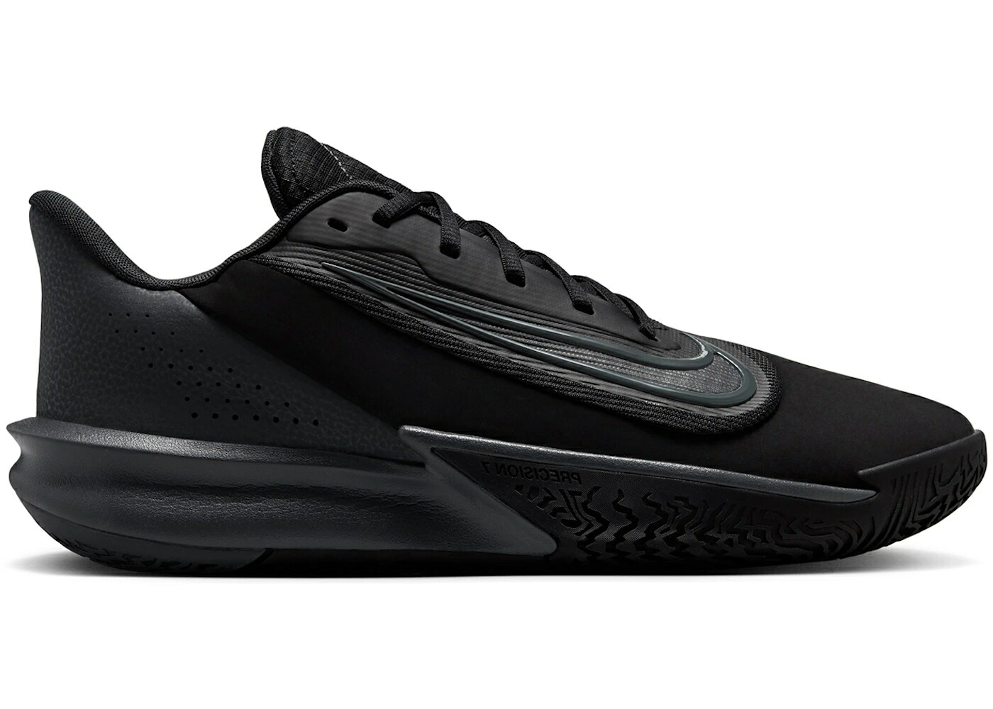 ナイキ 黒いこと 黒いこと スニーカー メンズ NIKE PRECISION 7 BLACK ANTHRACITE / BLACK ANTHRACITE