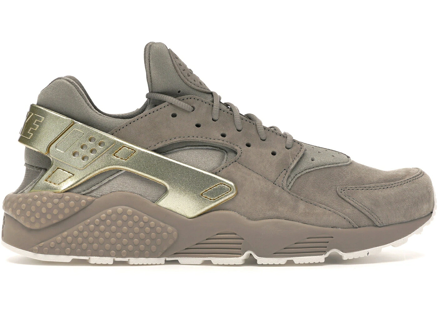 ナイキ ハラチ ラン ゴールド ラッシュ カーキ コイン ハラチラン スニーカー メンズ NIKE AIR HUARACHE RUN GOLD RUSH / KHAKI SAIL METALLIC GOLD COIN｜スニケス 105,400円