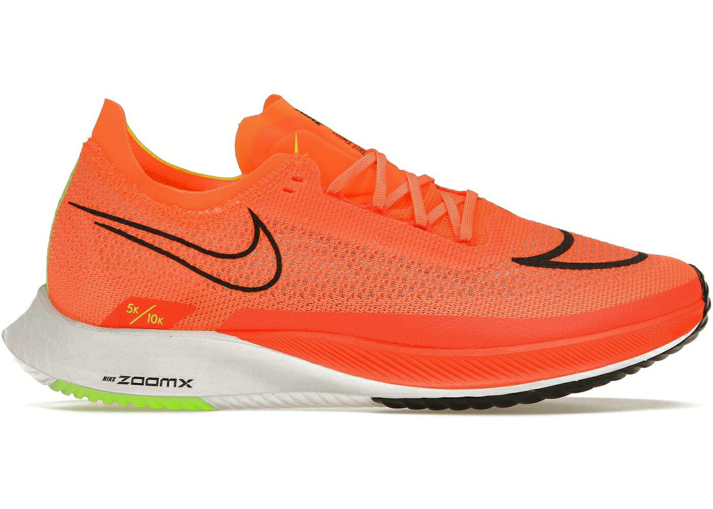 ナイキ 橙 オレンジ色 黒いこと 黒いこと スニーカー メンズ NIKE ZOOMX STREAKFLY TOTAL ORANGE / TOTAL ORANGE BLACK BRIGHT