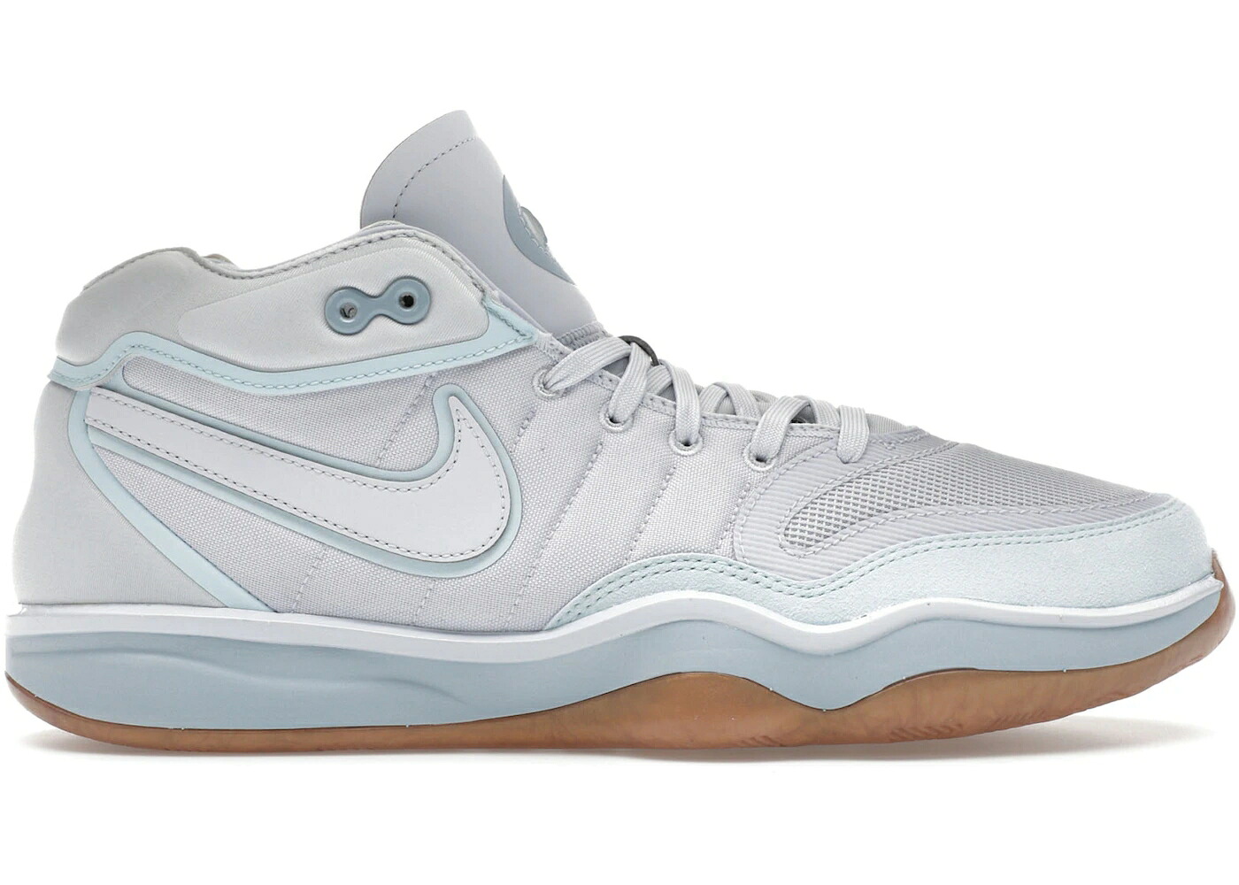 ナイキ 灰色 グレー 青色 ブルー スニーカー メンズ NIKE GT HUSTLE 2 FOOTBALL GREY GLACIER BLUE LIGHT ARMORY / FOOTBALL GREY GLACIER BLUE LIGHT｜スニケス