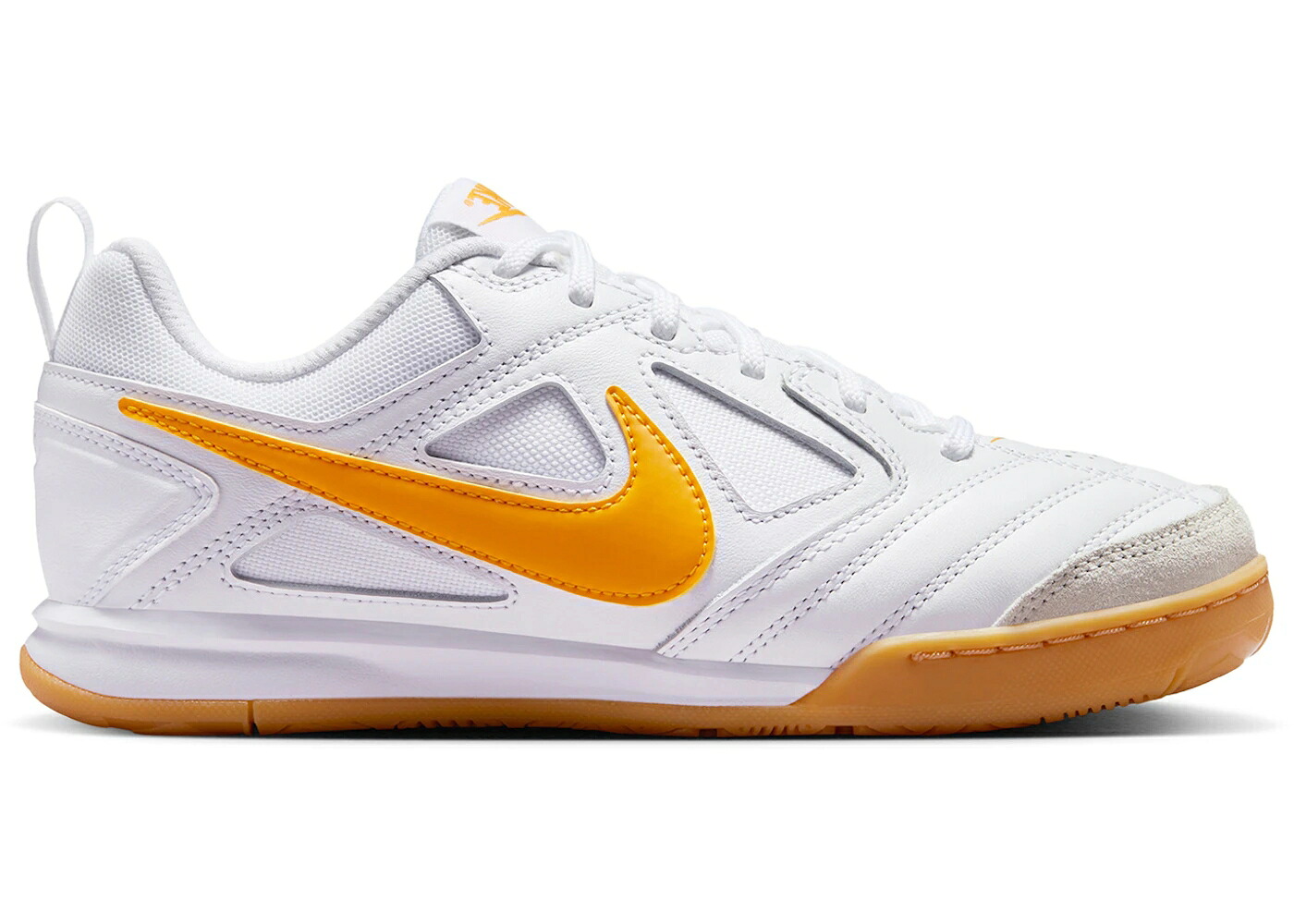 ナイキ ガトー 白色 ホワイト 黄色 イエロー ゴールド ジュニア キッズ NIKE GATO WHITE GUM YELLOW UNIVERSITY GOLD (GS) / WHITE GUM YELLOW UNIVERSITY GOLD ベビー マタニティ スニーカー|スニケス
