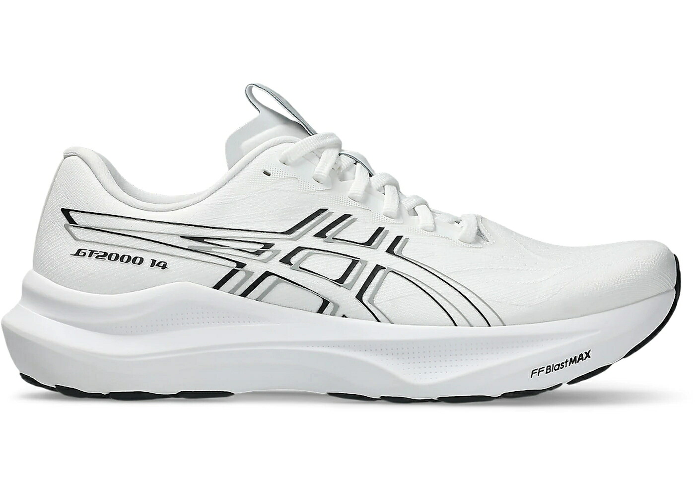 アシックス 白色 ホワイト 黒色 ブラック スニーカー メンズ ASICS GT-2000 14 WHITE BLACK / WHITE BLACK
