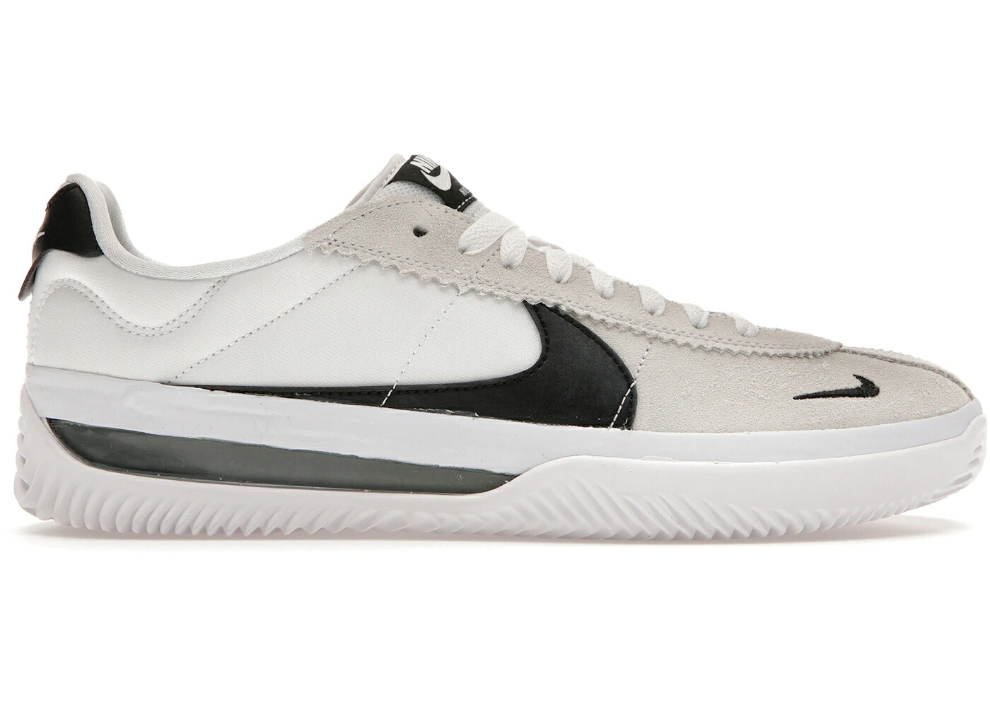 ナイキ エスビー 白いこと 白いこと 黒いこと 黒いこと スニーカー メンズ NIKE SB BRSB WHITE BLACK / WHITE BLACK WHITE BLACK