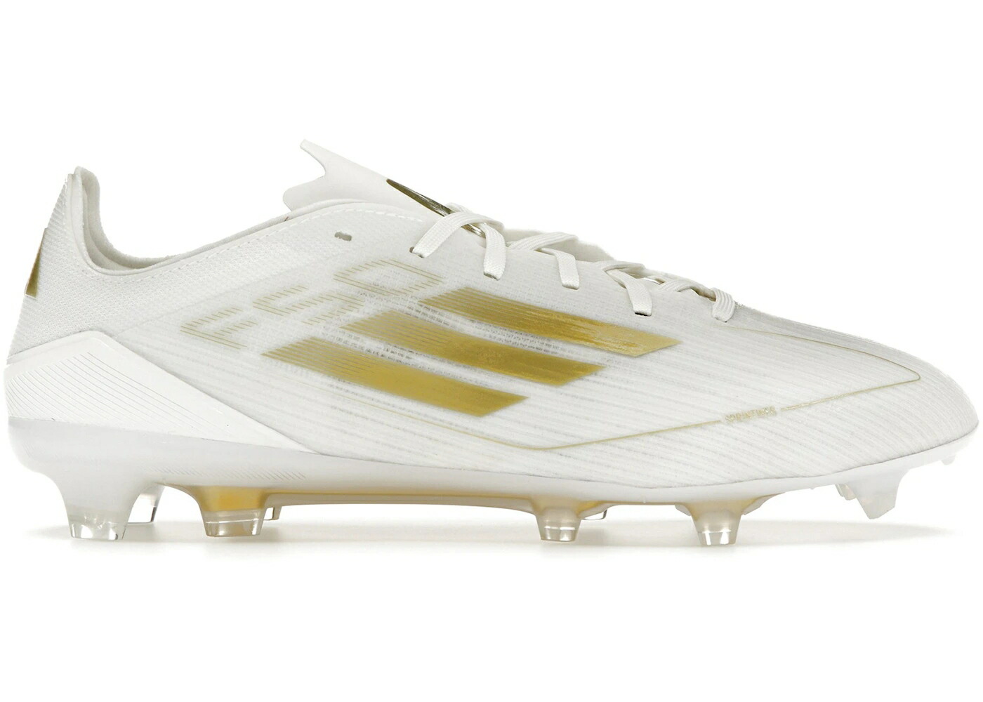 アディダス プロ 白色 ホワイト ゴールド スニーカー メンズ ADIDAS F50 PRO FG CLOUD WHITE GOLD METALLIC / CLOUD WHITE GOLD METALLIC CLOUD