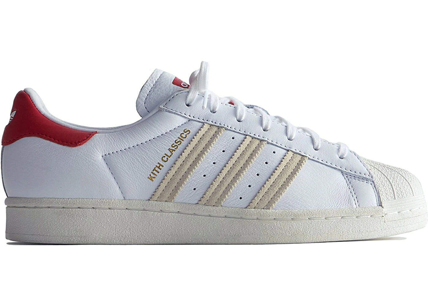 アディダス はやりっ子 白いこと 白いこと 赤 赤いこと スニーカー メンズ ADIDAS SUPERSTAR KITH CLASSICS WHITE RED / WHITE RED