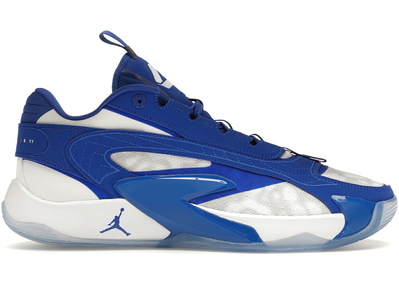 ナイキ ジョーダン ゲーム 白色 ホワイト ピュア プラチナム ゲームロイヤル 青 ブルー スニーカー メンズ JORDAN LUKA 2 TB GAME ROYAL WHITE / WHITE PURE PLATINUM GAME ROYAL