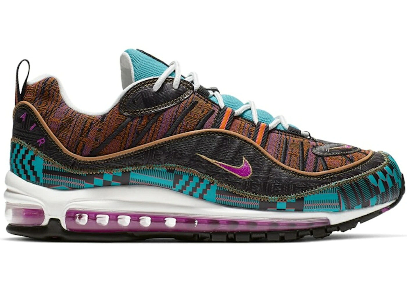 ナイキ マックス 黒いこと 黒いこと 大気圏マックス スニーカー メンズ NIKE AIR MAX 98 BHM (2019) / BLACK MULTI COLOR