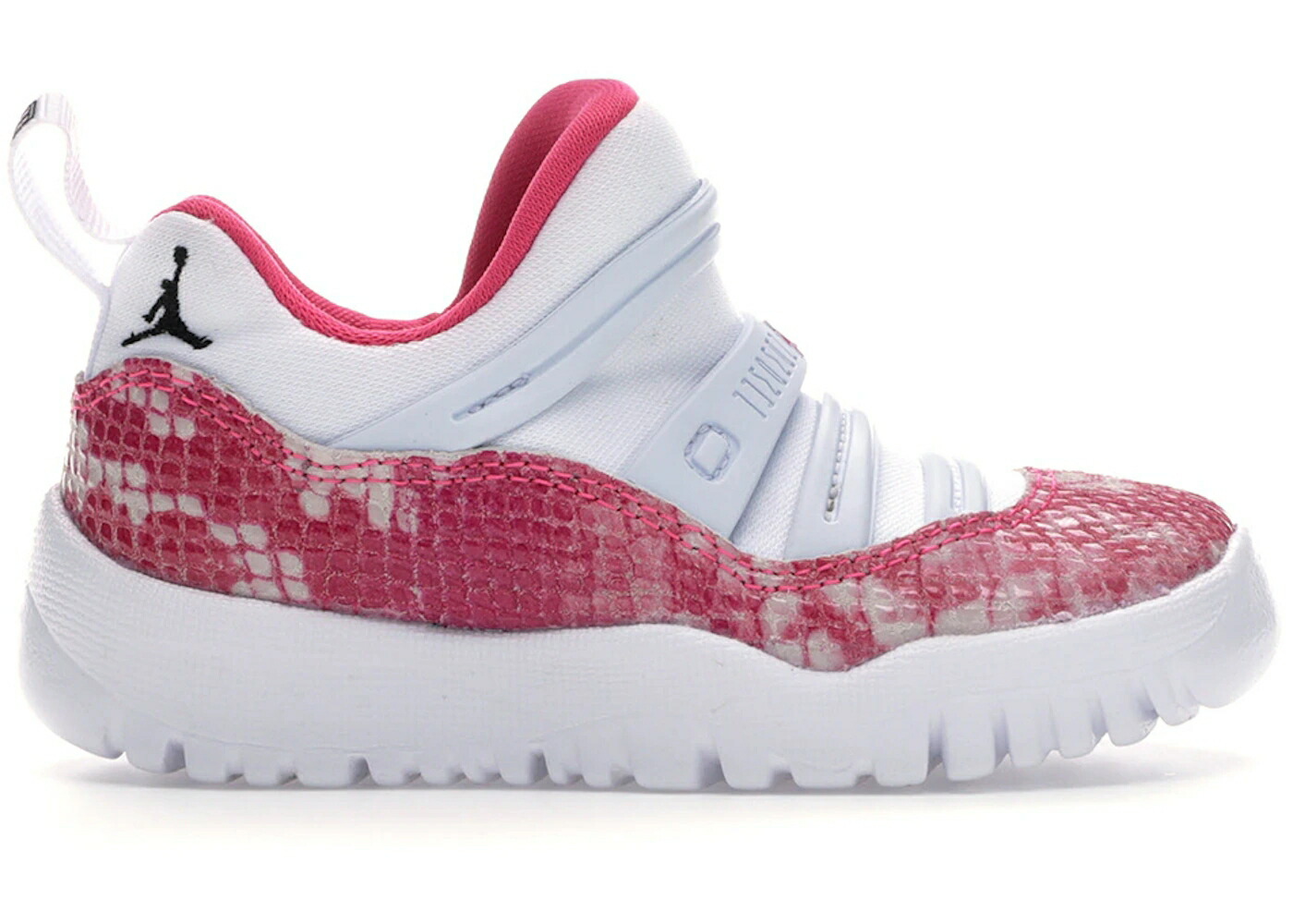 ナイキ ジョーダン 白いこと 白いこと 黒いこと 黒いこと お坊っちゃん キッズ JORDAN 11 RETRO LITTLE FLEX SNAKE WATERMELON (TD) / WHITE BLACK WATERMELON