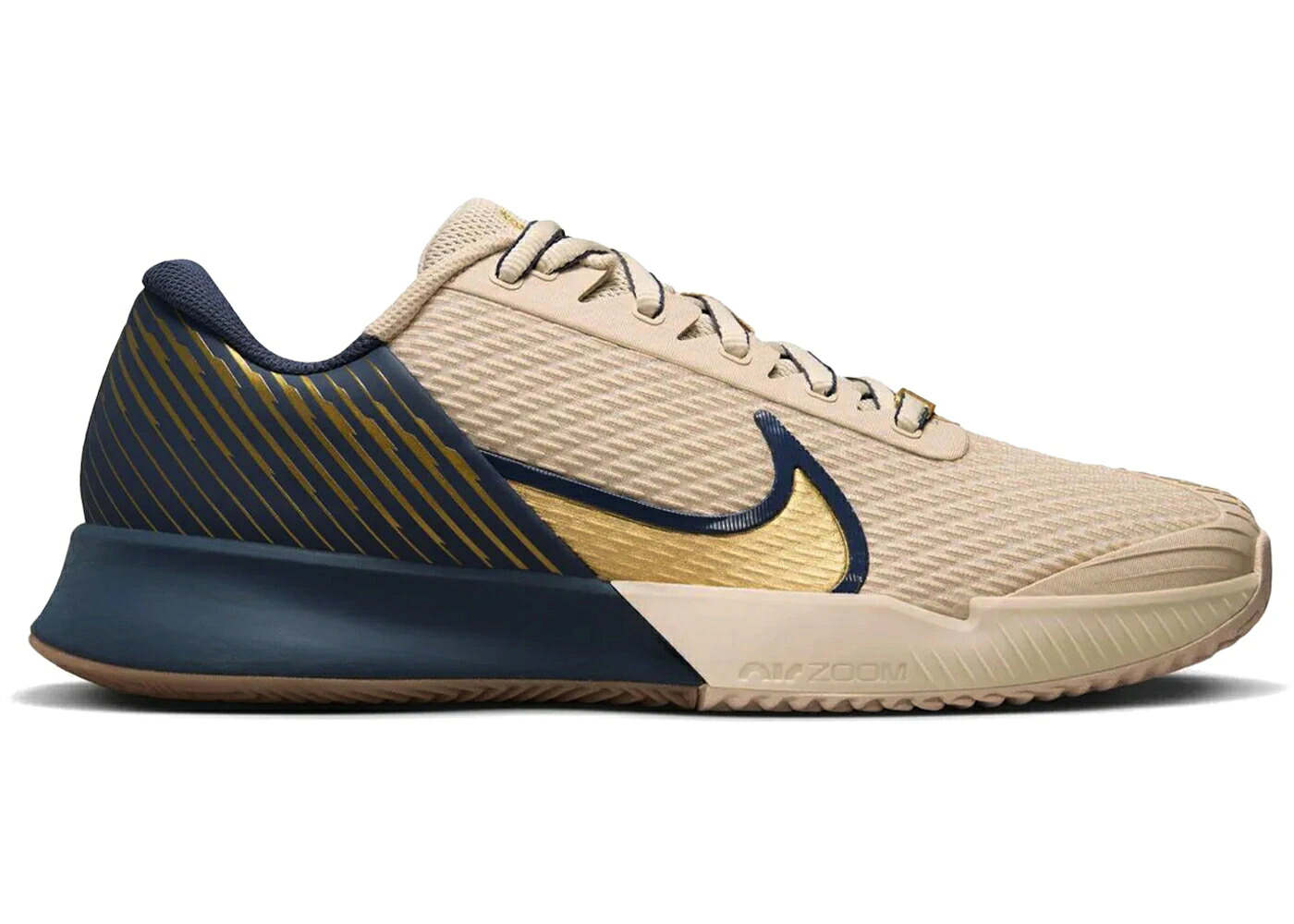 ナイキ コート ズーム プロ プレミアム コレクション 砂色 サンド ゴールド サンダー J'AIME スニーカー メンズ NIKE COURT AIR ZOOM VAPOR PRO 2 PREMIUM CLAY PARIS COLLECTION / SAND DRIFT METALLIC GOLD THUNDER