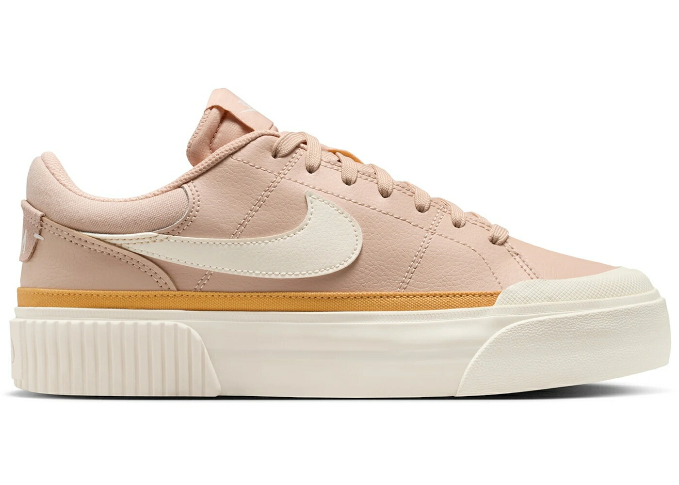 ナイキ 厚地の外套 レガシー 象牙色 WOMEN\u0027S スニーカー レディース NIKE COURT LEGACY LIFT SHIMMER PALE IVORY (WOMEN\u0027S) / SHIMMER PALE IVORY POLLEN CHALK