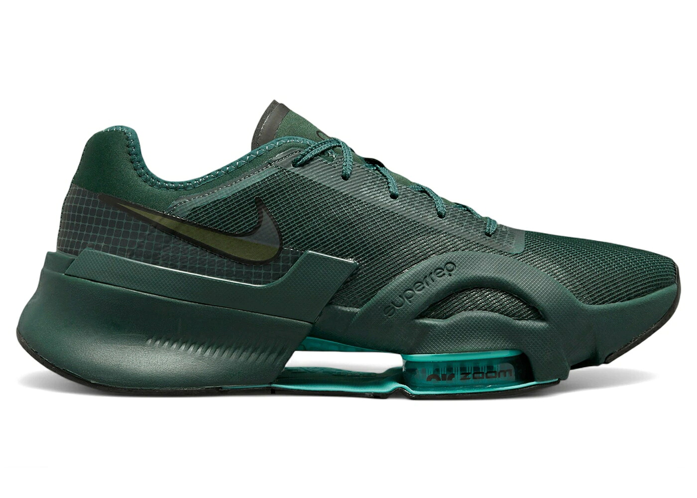 ナイキ 望遠レンズ 労働者階級 緑 緑であること 黒いこと 黒いこと スニーカー メンズ NIKE AIR ZOOM SUPERREP 3 PRO GREEN / PRO GREEN WASHED TEAL BLACK