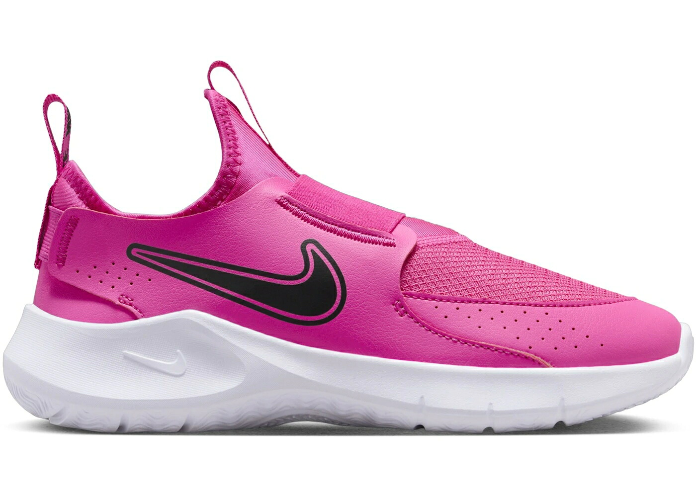 ナイキ レーザ 黒いこと 黒いこと お坊っちゃん キッズ NIKE FLEX RUNNER 3 LASER FUCHSIA BLACK (GS) / LASER FUCHSIA BLACK もの言う花 マタニティ スニーカー