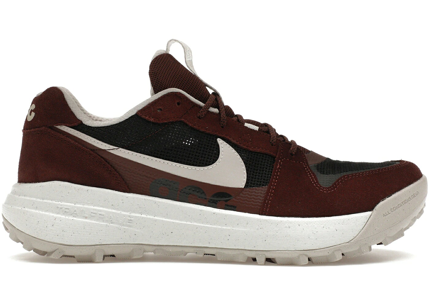 ナイキ 黒色 ブラック スニーカー メンズ NIKE ACG LOWCATE EARTH / EARTH BLACK PHOTON DUST LIGHT｜スニケス