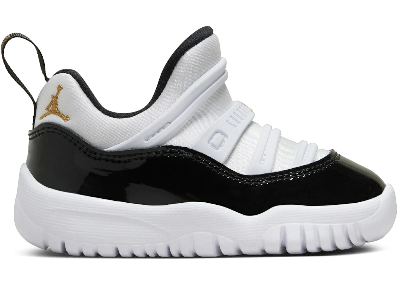 ナイキ ジョーダン 白いこと 白いこと 黒いこと 黒いこと ゴールド お坊っちゃん キッズ JORDAN 11 RETRO LITTLE FLEX WHITE BLACK METALLIC GOLD (TD) / WHITE BLACK METALLIC GOLD