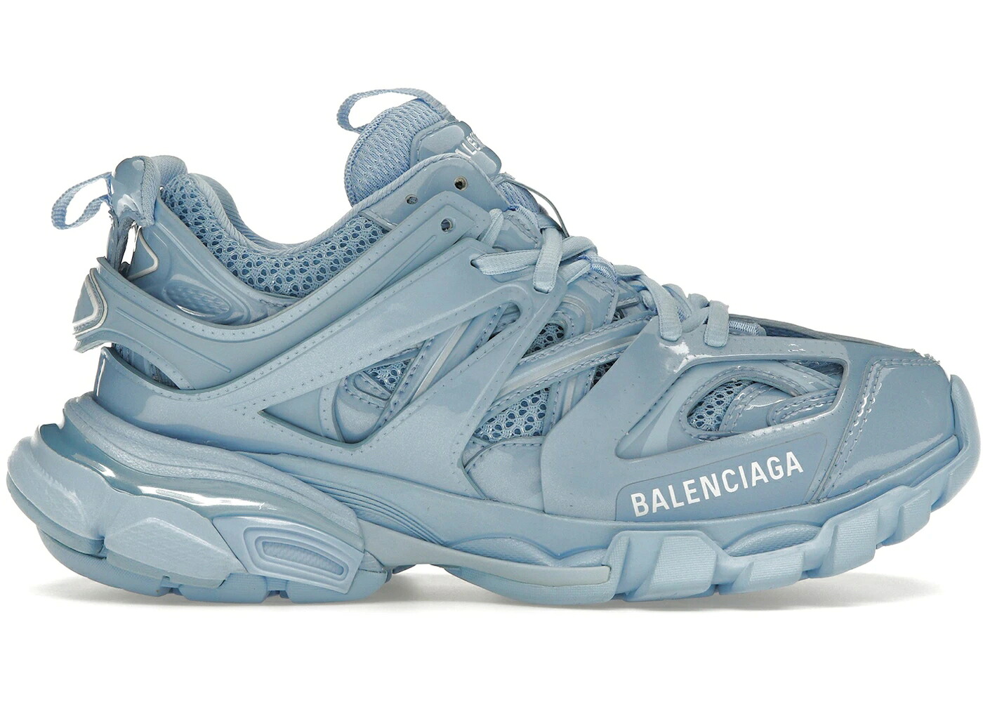 バレンシアガ 貨物自動車 青み 青色 WOMEN\u0027S スニーカー レディース BALENCIAGA TRACK METALLIC LIGHT BLUE (WOMEN\u0027S) / LIGHT BLUE