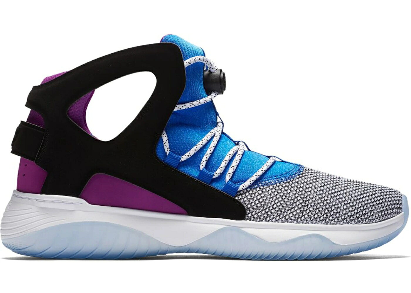 ナイキ フライト ハラチ ウルトラ 青色 ブルー 白色 ホワイト 黒色 ブラック スニーカー メンズ NIKE AIR FLIGHT HUARACHE ULTRA LYON BLUE / WHITE BLACK LYON BLUE BOLD BERRY