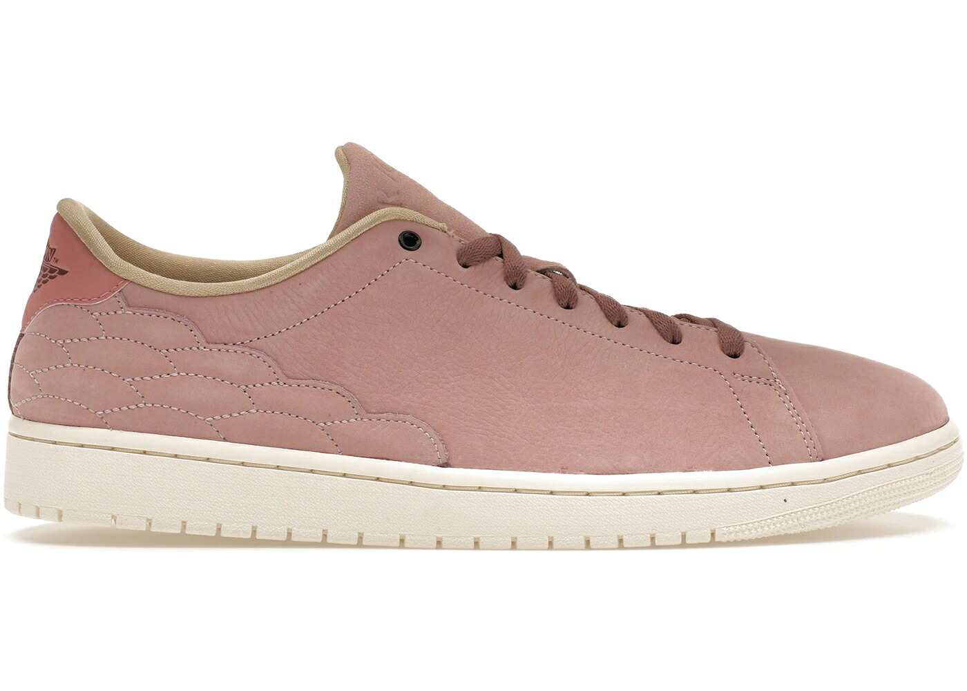 ナイキ ジョーダン 厚地の外套 サクラ色 オックスフォード 象牙色 スニーカー メンズ JORDAN 1 CENTRE COURT PINK OXFORD / PINK OXFORD PALE IVORY SMOKEY