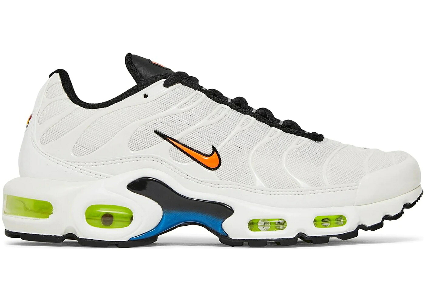 ナイキ マックス 白いこと 白いこと 黒いこと 黒いこと エアマックスプラス WOMEN\u0027S スニーカー レディース NIKE AIR MAX PLUS TN NERF (WOMEN\u0027S) / SUMMIT WHITE BLACK VOLT TOTAL